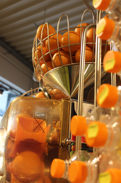 Zitrus bei EDEKA Appel, Orangensaftpresse