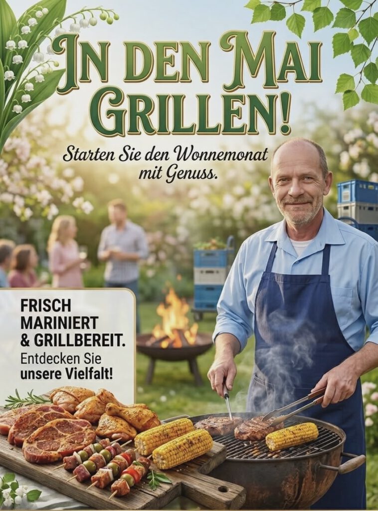 Unser Fleischer Herr Lorrai berät Euch gerne bei der Grill Fleisch Auswahl