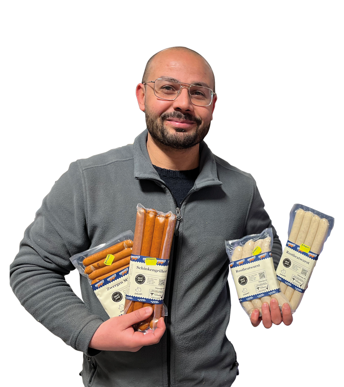 Bratwurst grillen Noureddine Kerkeni