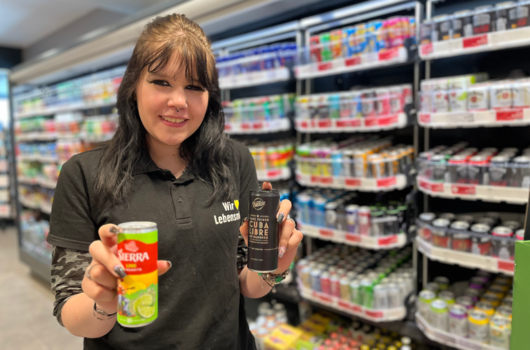 Coole Drinks bei EDEKA Appel mit Lara Buhr