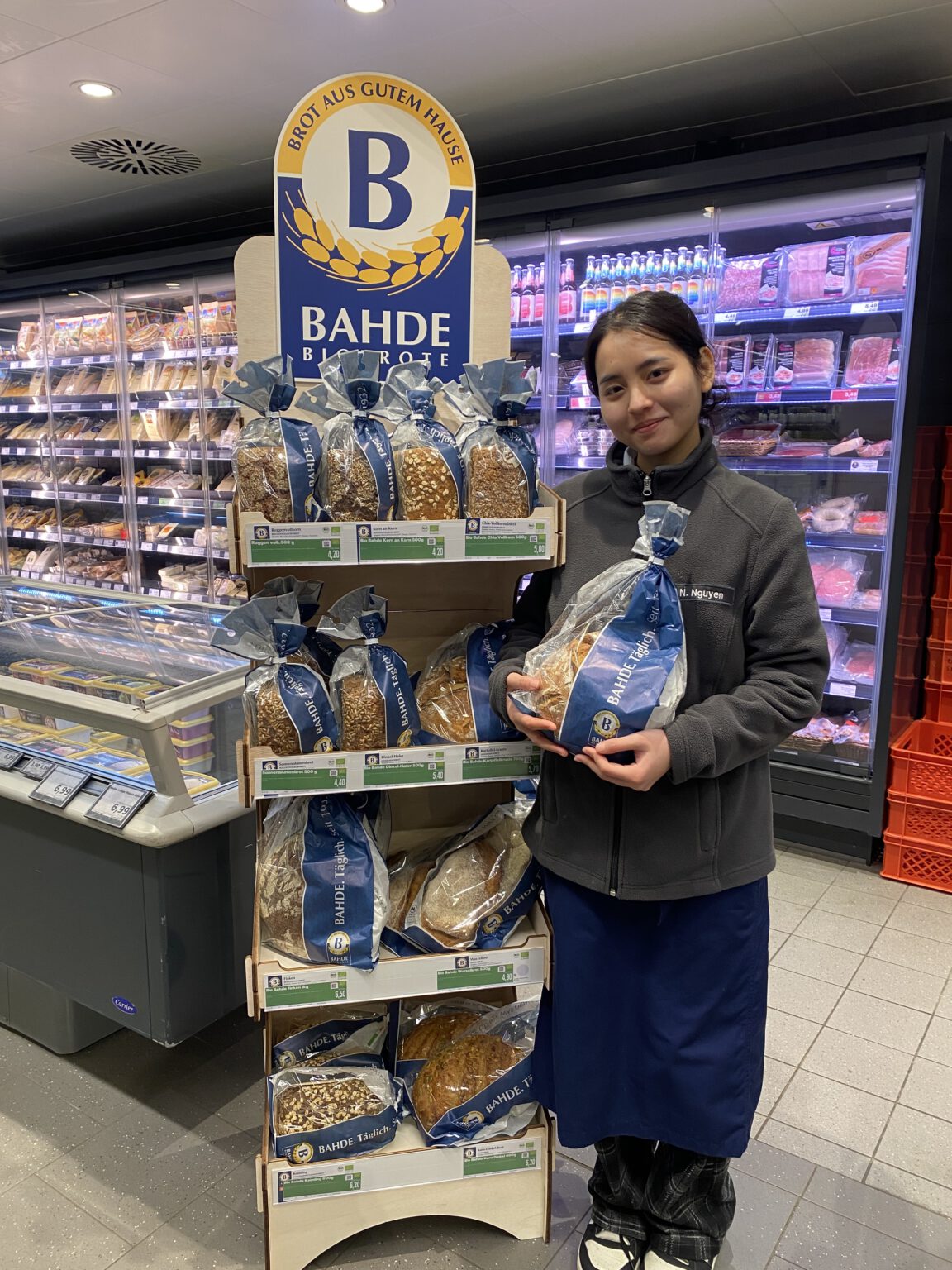 Unsere Auszubildende ist auch ein Fan von Badebrodt