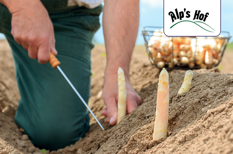 Alps Hof Spargel