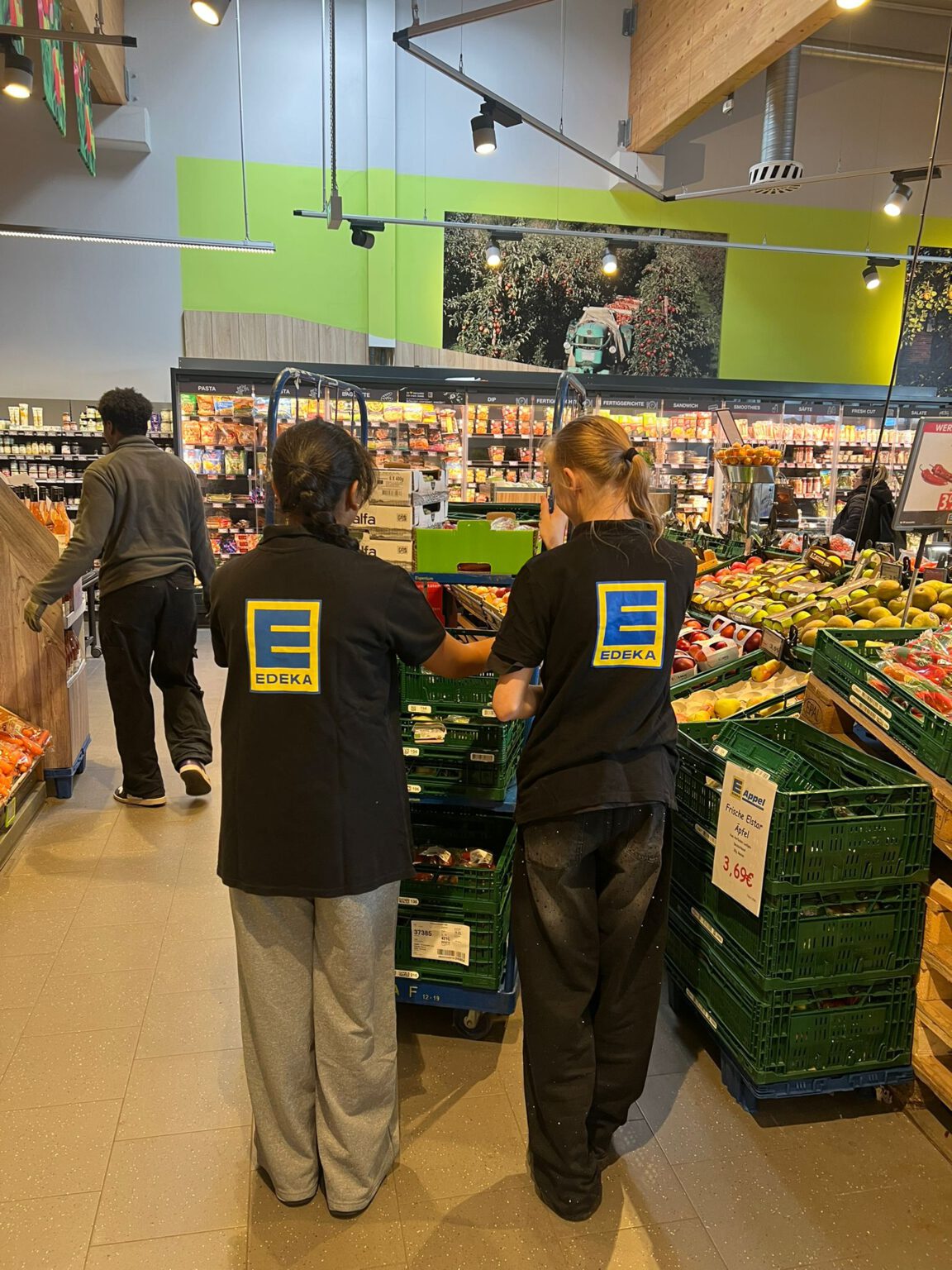 Wir hatten in allen Abteilungen im Markt ganz tolle Unterstützung