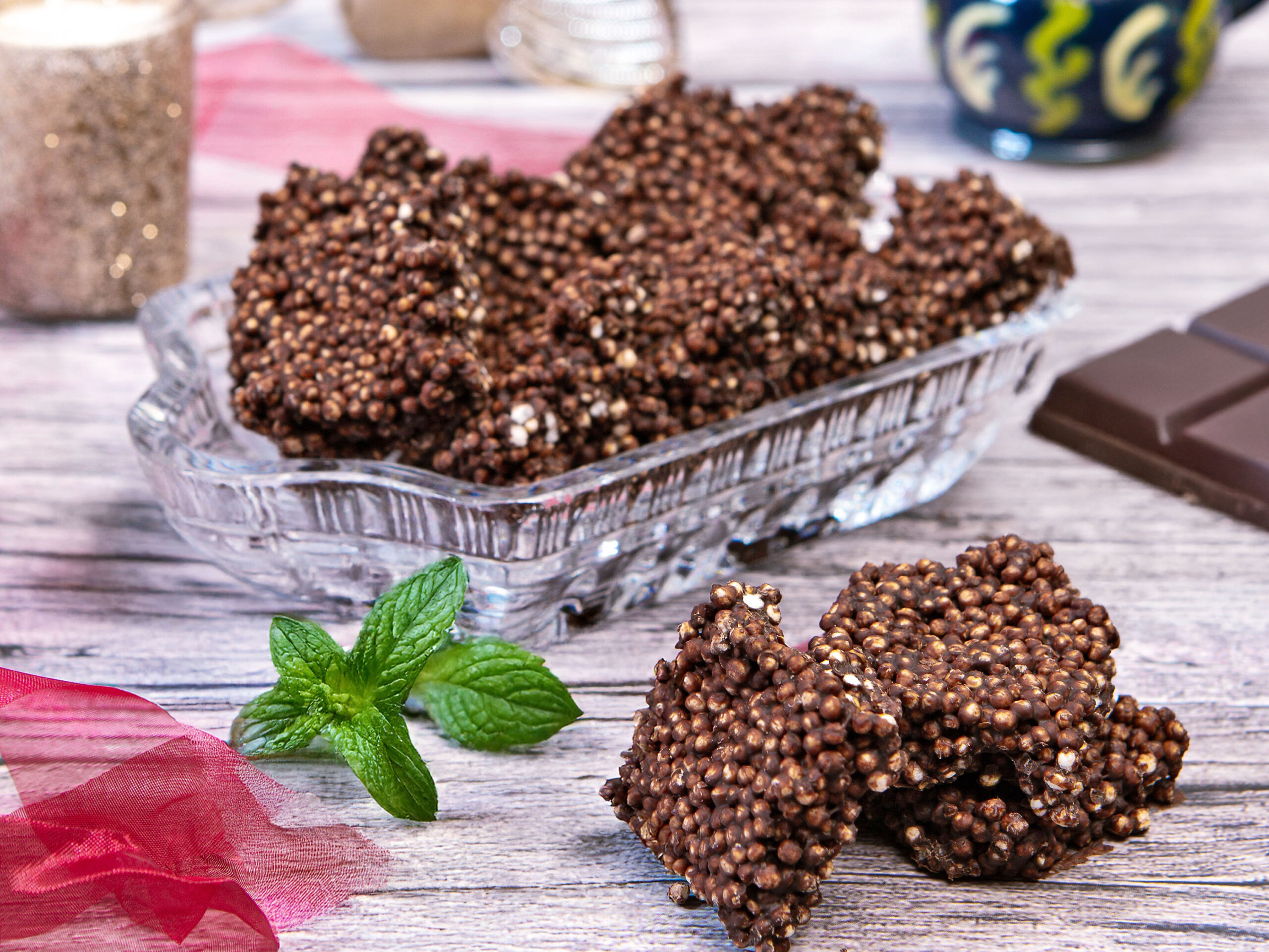 Schoko-Quinoa-Crispies, EDEKA Appel Rezept, Quelle: Fotoagentur Herzberg